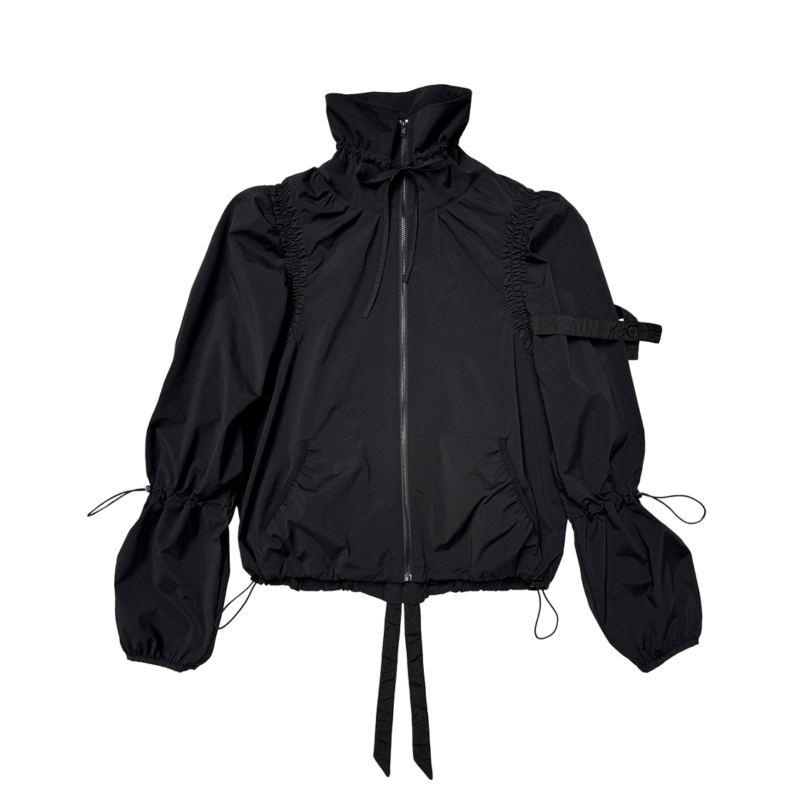 스틸레써디 셔링 점퍼 블랙(Still Lethardy Shirring Jumper Black)