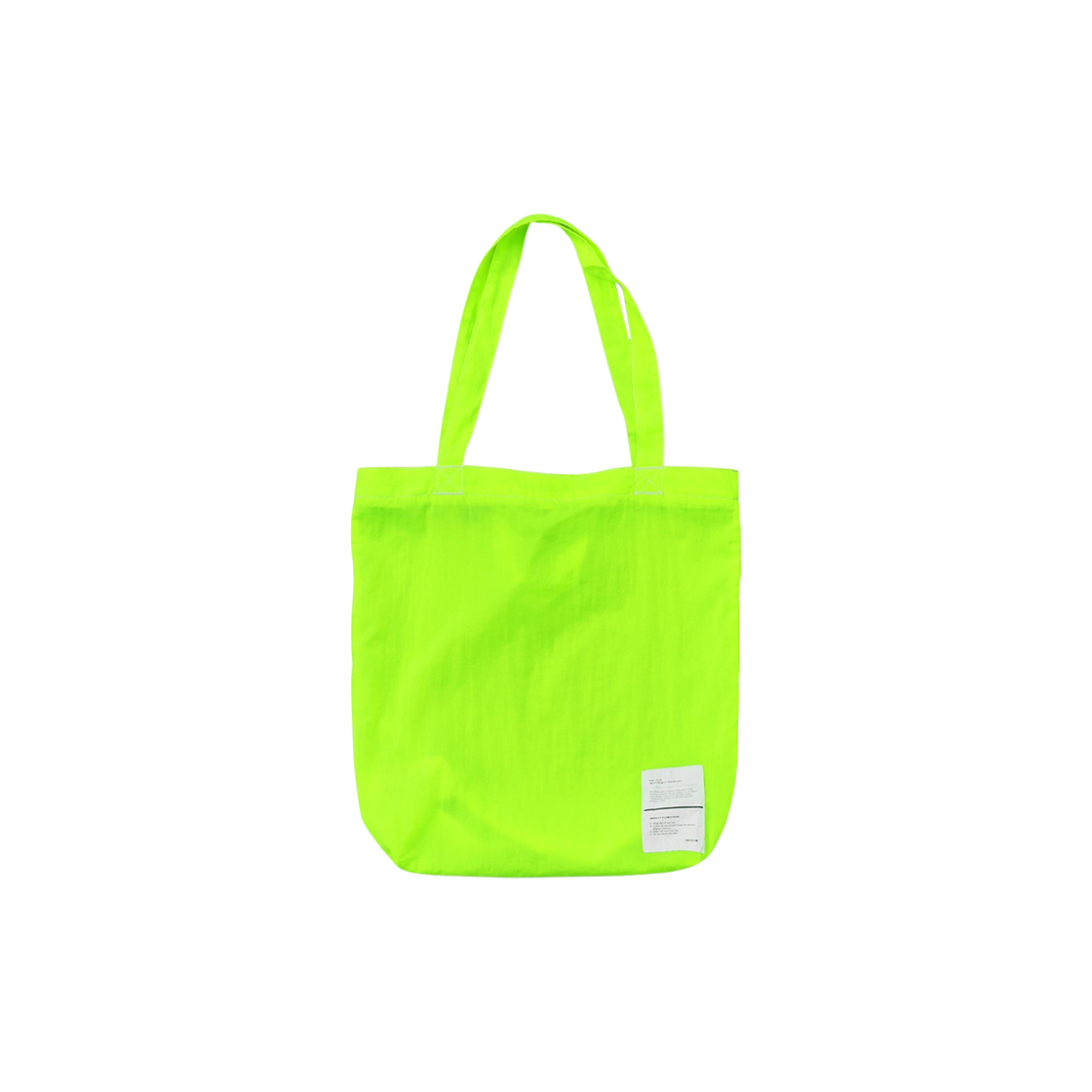 카키스 패커블 토트 네온 그린(Khakis Packable Tote Neon Green)
