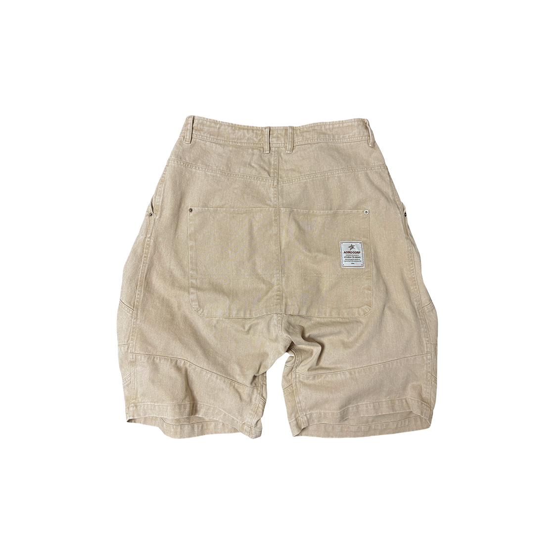 AOIRO_06 Aoiro Ooki Pocket Shorts Tan - #2