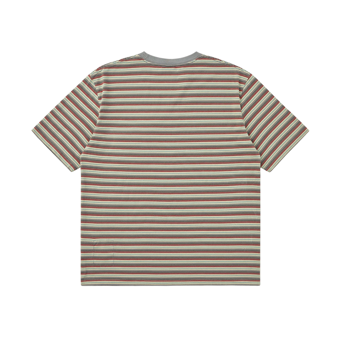 카키스 보더 숏슬리브 티셔츠 그레이(Khakis Border S/S T-Shirt Grey) - 2
