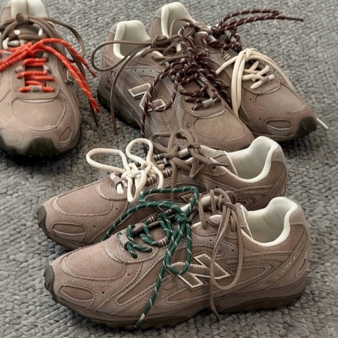 New Balance 204L Suede Mushroom Arid Stone 착용 스타일