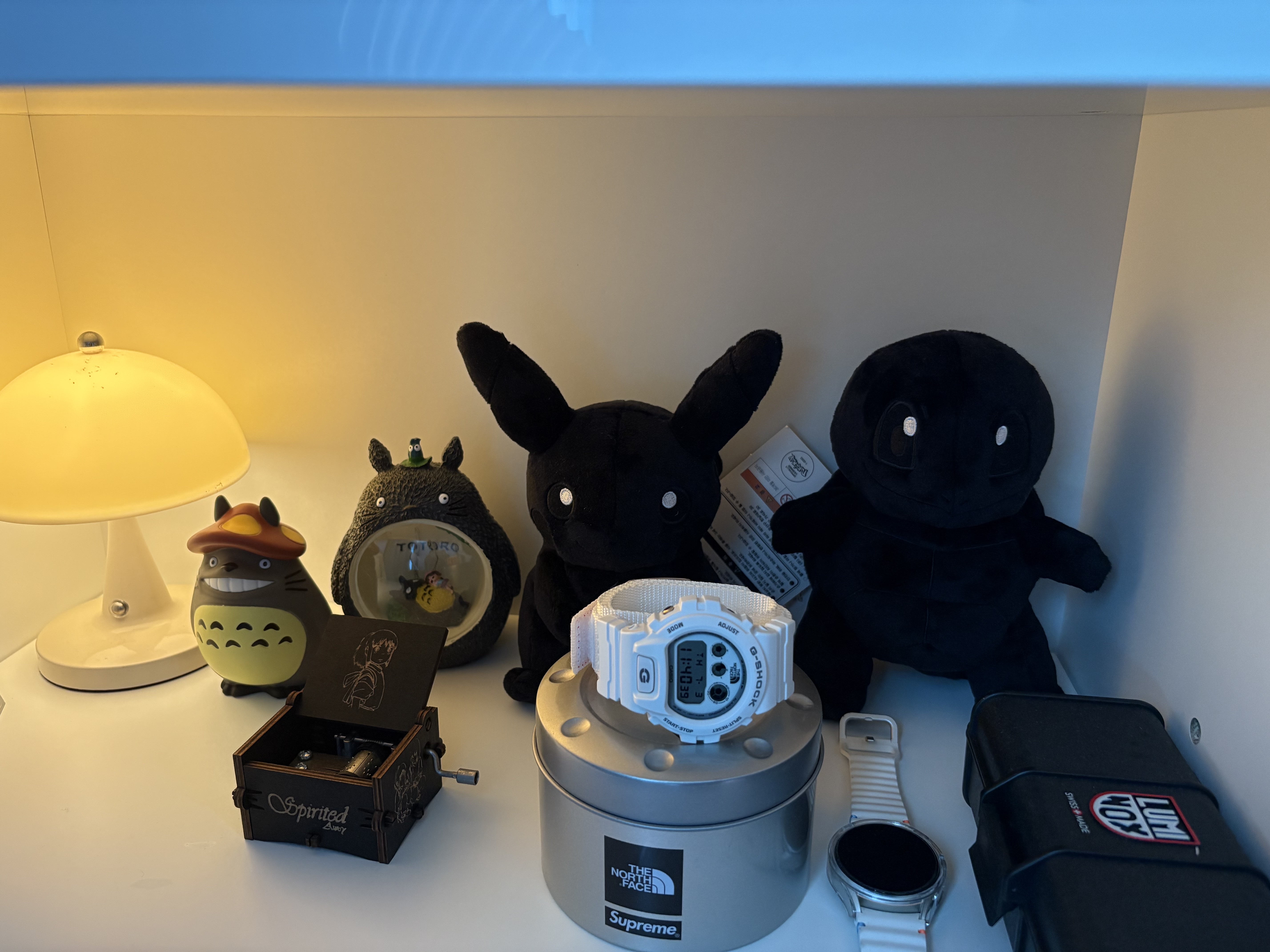 Fragment x Pokemon INN Thunderbolt Project TBP Plush Pikachu M Black, Fragment x Pokemon INN Thunderbolt Project TBP Plush Zenigame M Black 착용 스타일