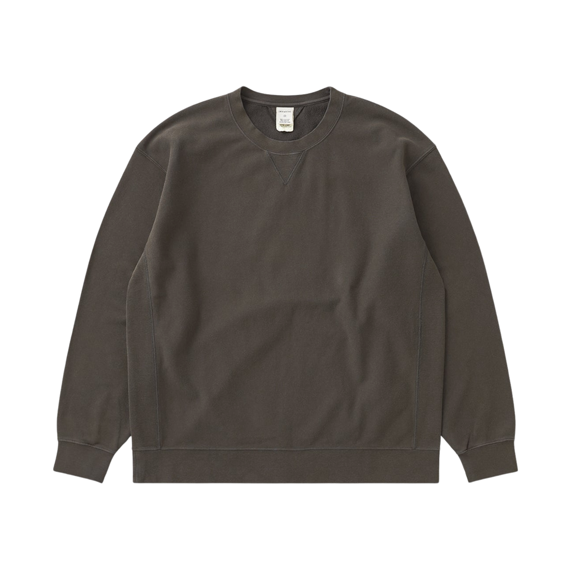 카키스 다이드 스탁 크루넥 차콜(Khakis Dyed Stock Crewneck Charcoal)