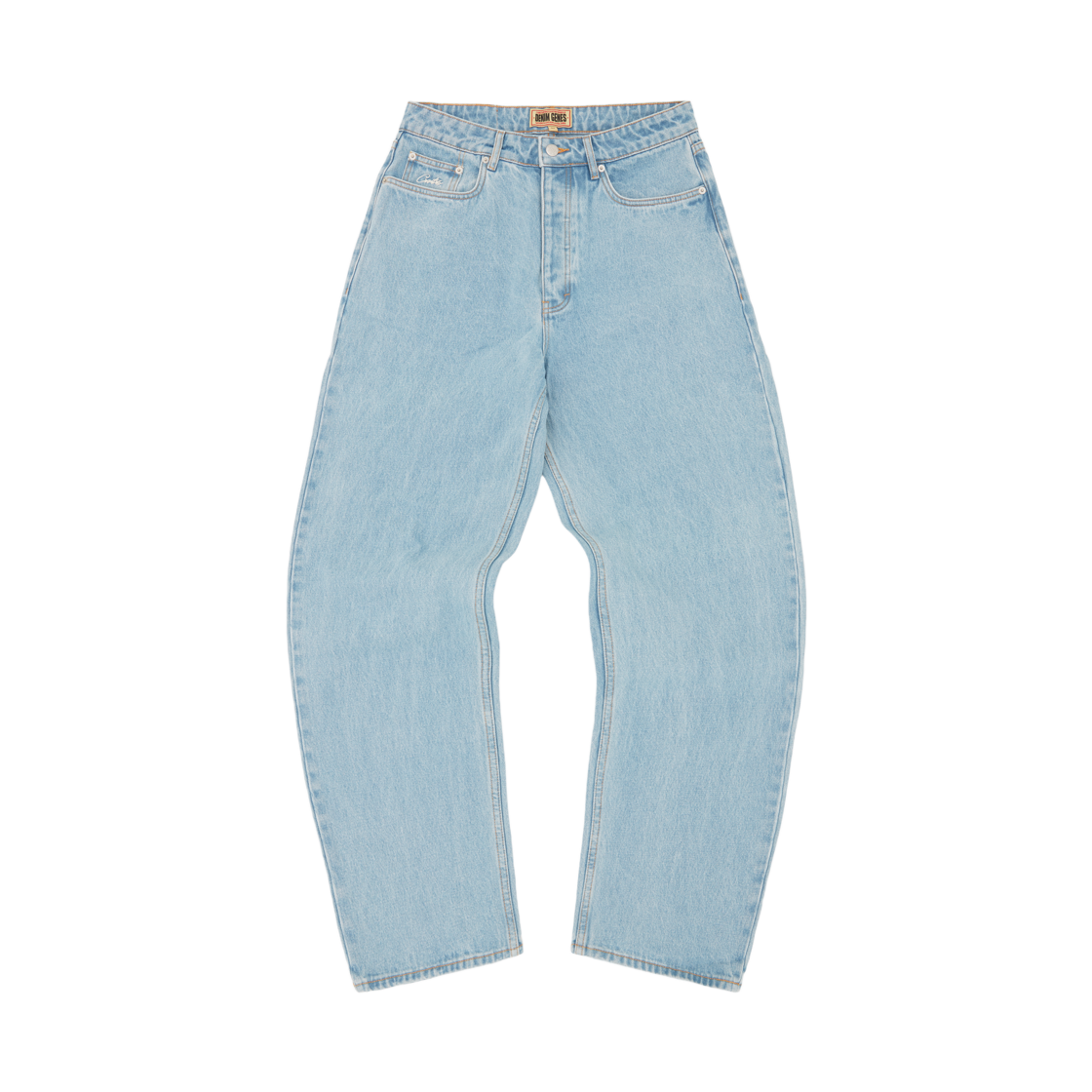코르테이즈 듀얼 스트라이프 배기 진 스톤워시(Corteiz Dual Stripe Baggy Jeans Stonewash) - 2