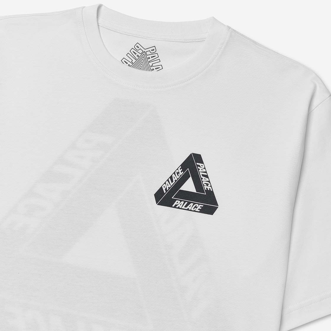 - Palace Tri-Vex T-Shirt White Blue - 25SS - #4