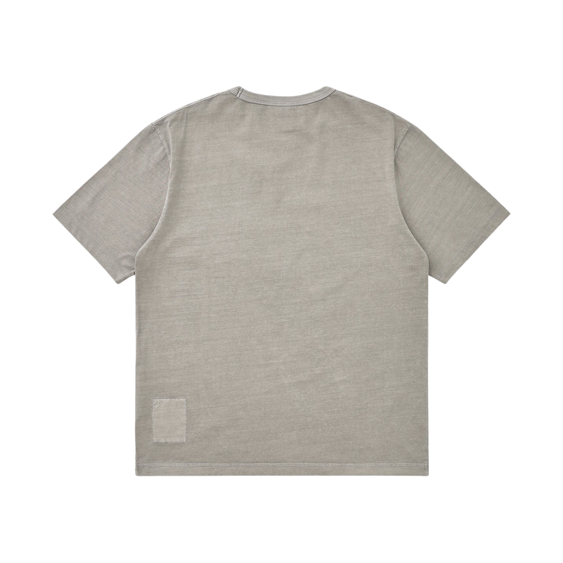카키스 오버다이드 포켓 티셔츠 미드 그레이(Khakis Overdyed Pocket T-Shirt Mid Grey) - 2