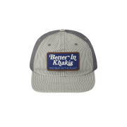 Khakis Base Mesh Cap Grey