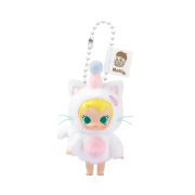 Pop Mart Baby Molly Pocket Friends Series Vinyl Plush Pendant Pet My Head (Opened Case)