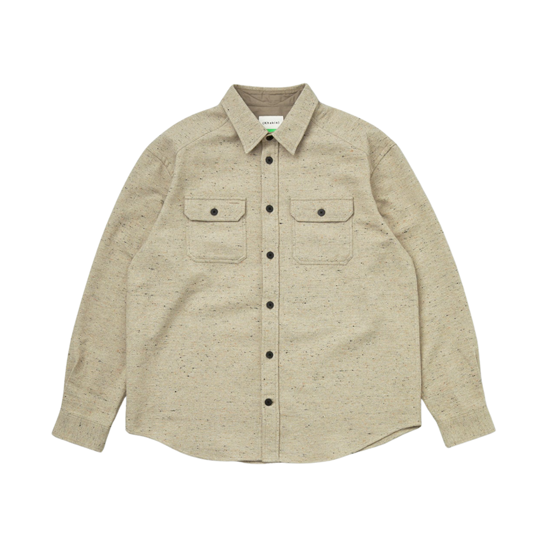 카키스 그리즐리 셔츠 아이보리(Khakis Grizzly Shirt Ivory)