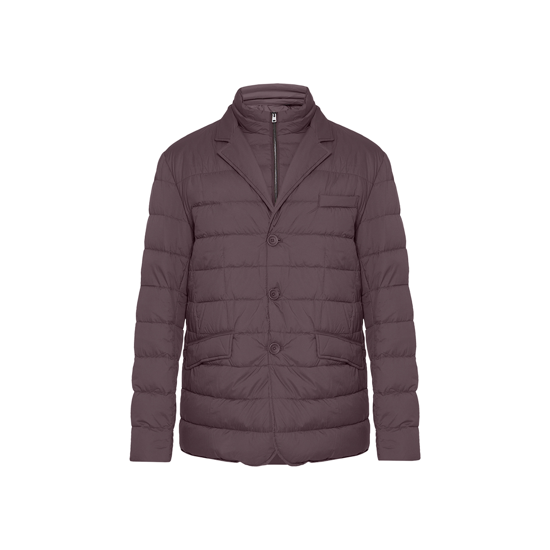 PI001ULE-12456Z-8993 Herno La Giacca Down Jacket Dark Brown