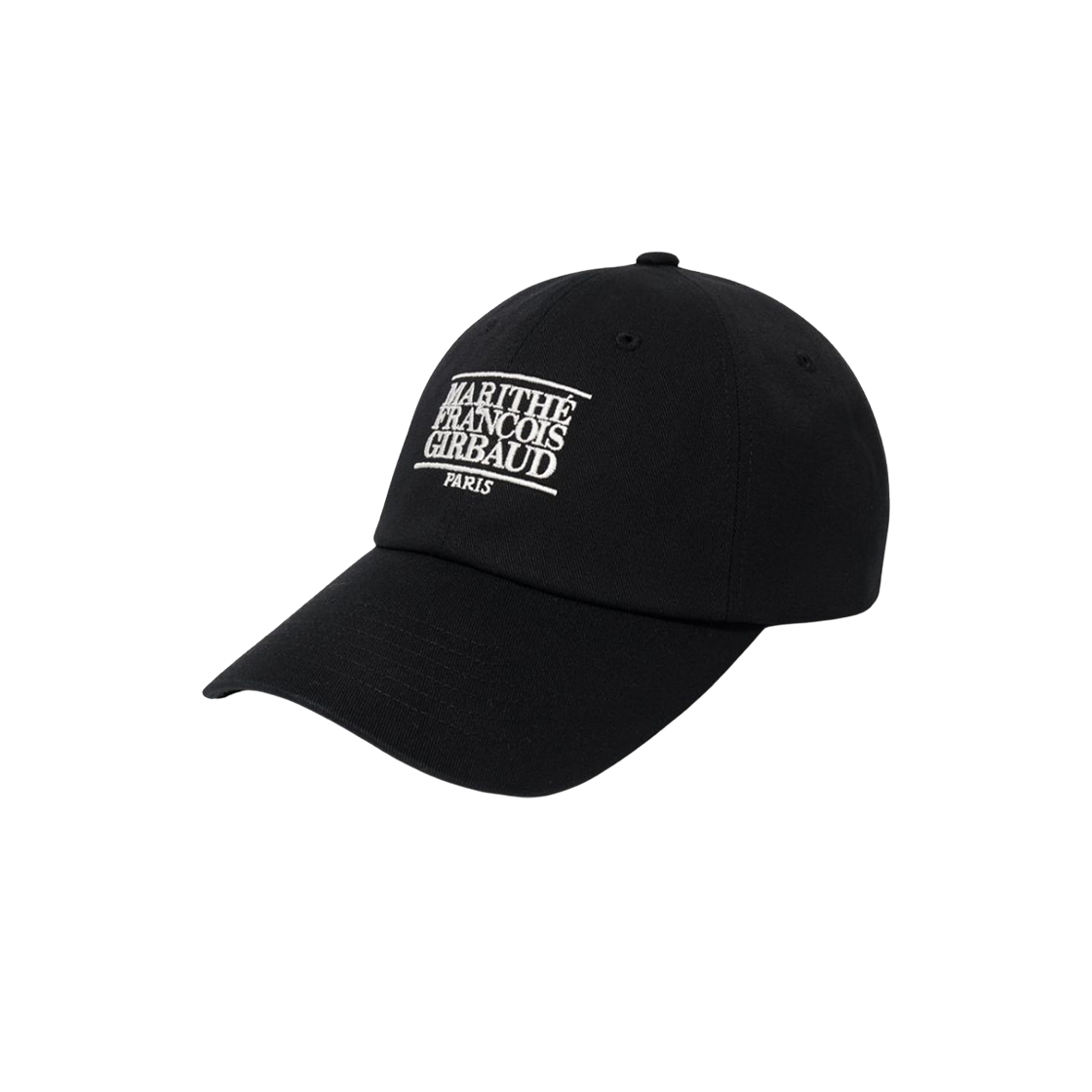 마리떼 프랑소와 저버 스몰 클래식 로고 캡 블랙(Marithe Francois Girbaud Small Classic Logo Cap Black)