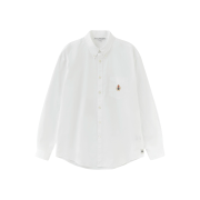 Heritage Floss Crest Typewriter Shirt White