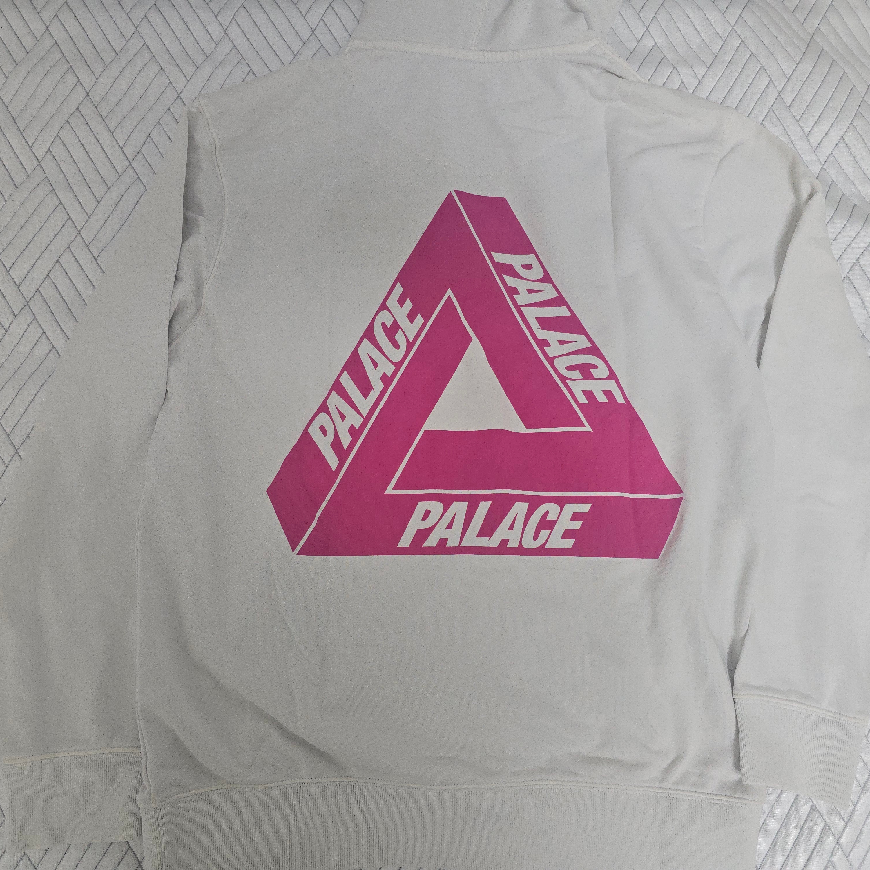 Palace Reacto Tri-Ferg Hood Blue - 23SS 착용 스타일 - 2