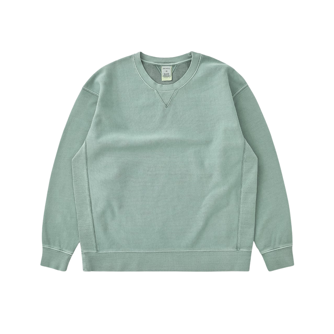 - Khakis Dyed Stock Crewneck Light Blue