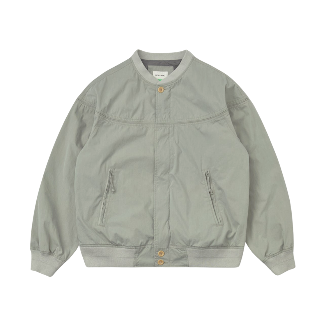 카키스 워시드 더비 자켓 그레이(Khakis Washed Derby Jacket Grey)