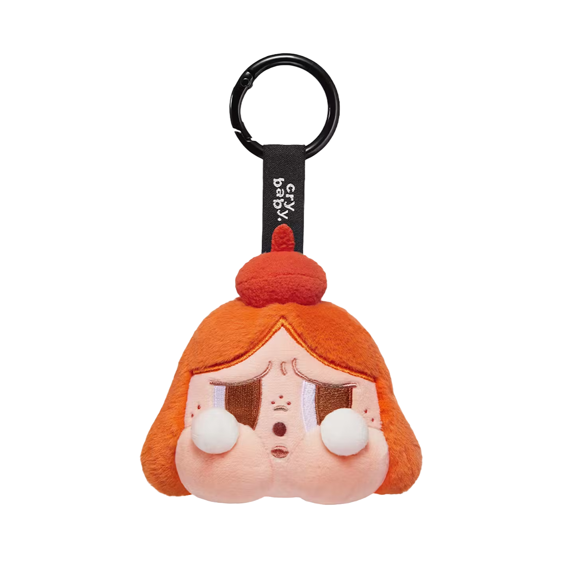 팝마트 크라이베이비 치얼 업, 베이비! 시리즈 플러시 펜던트 주황 (개봉 박스)