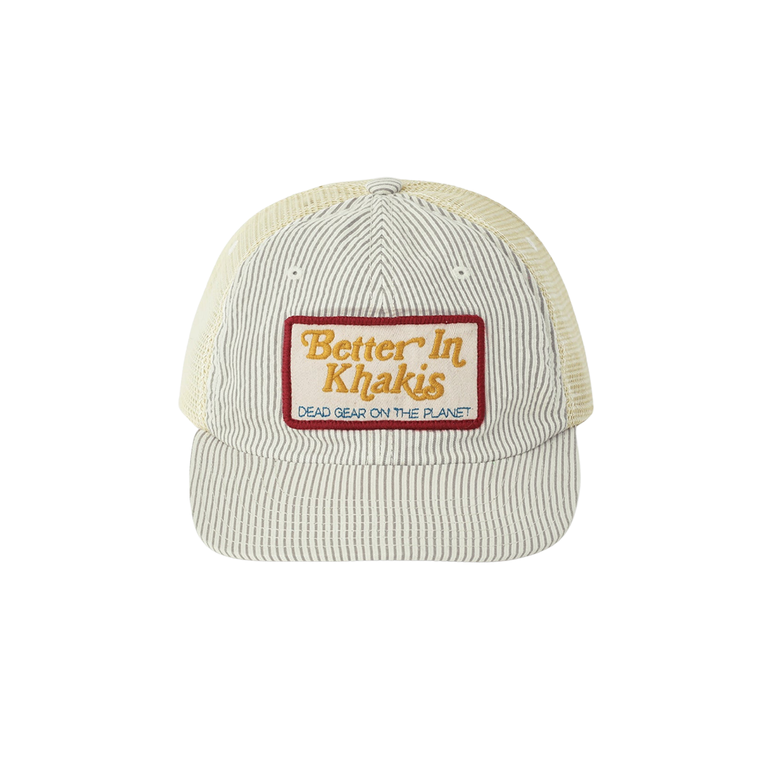 - Khakis Base Mesh Cap Ivory
