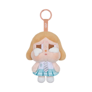 Pop Mart Crybaby Sunset Concert Series Plush Pendant Beige Blue (Opened Case)
