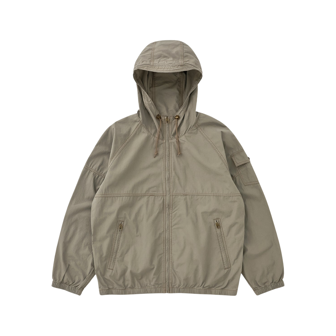 카키스 후드 윈드 자켓 그레이(Khakis Hooded Wind Jacket Grey)