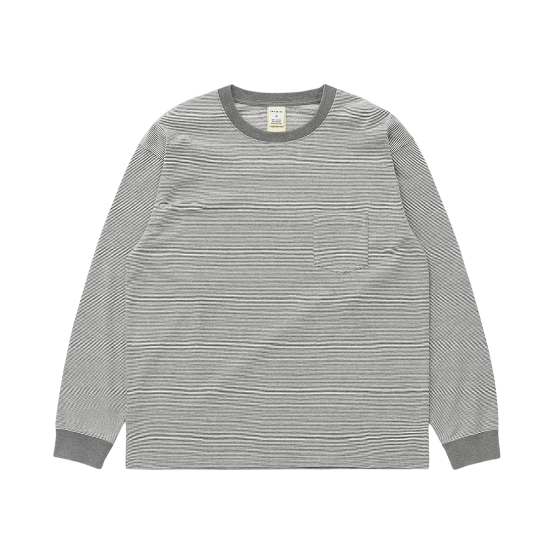 - Khakis Heather L/S T-Shirt Deep Grey