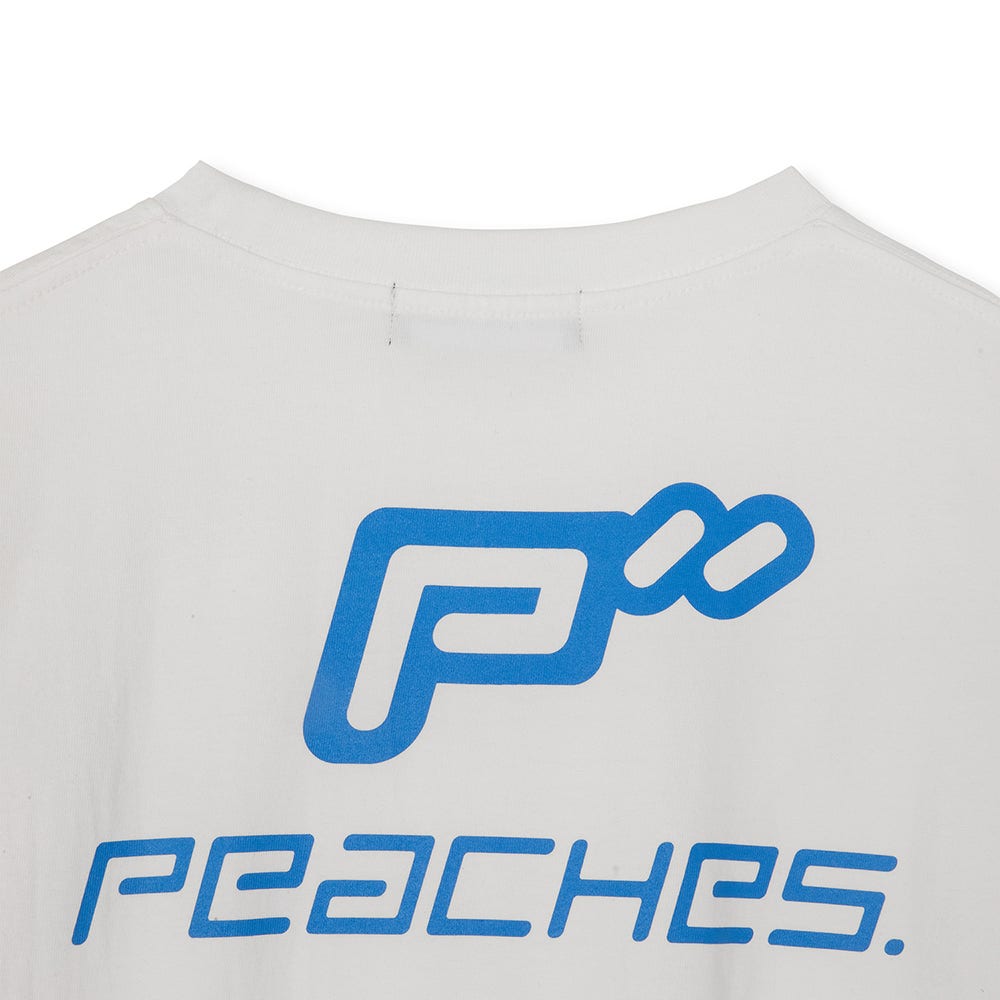 PCS25GXSS003 Peaches. Outline Logo S/S Tee White - #6