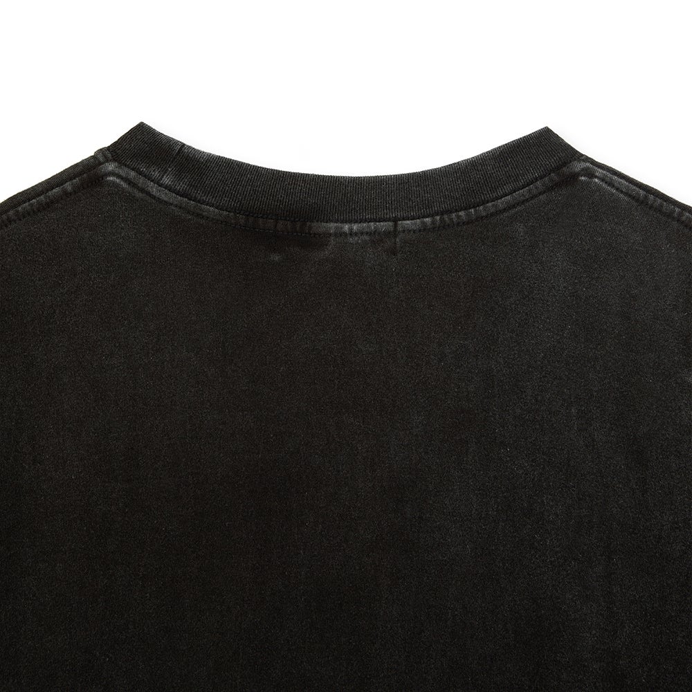 PCS25GXLS001 Peaches. Spinning Wheel L/S Tee Black - #4