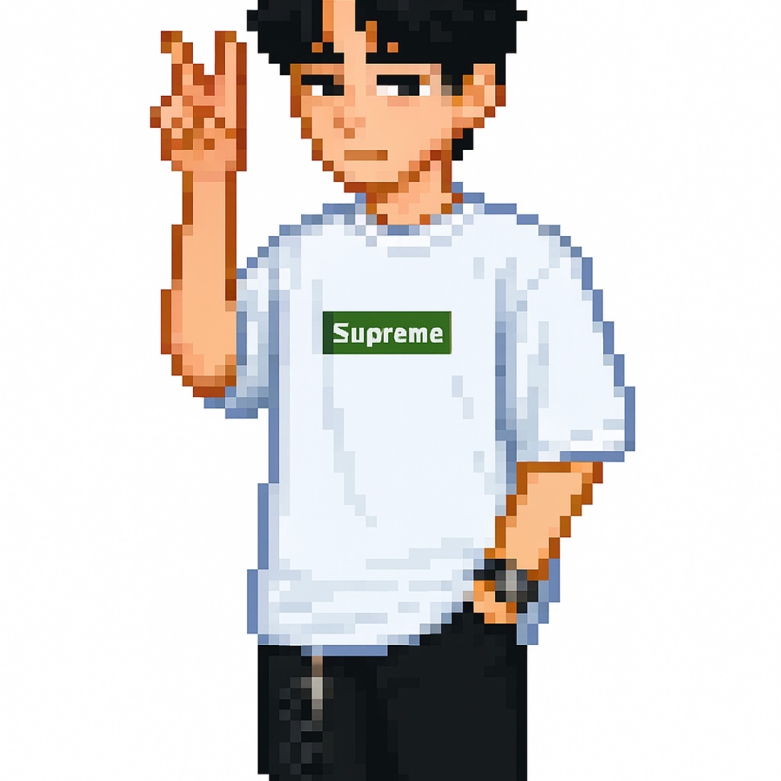 Supreme Box Logo T-Shirt White - 23FW 착용 스타일
