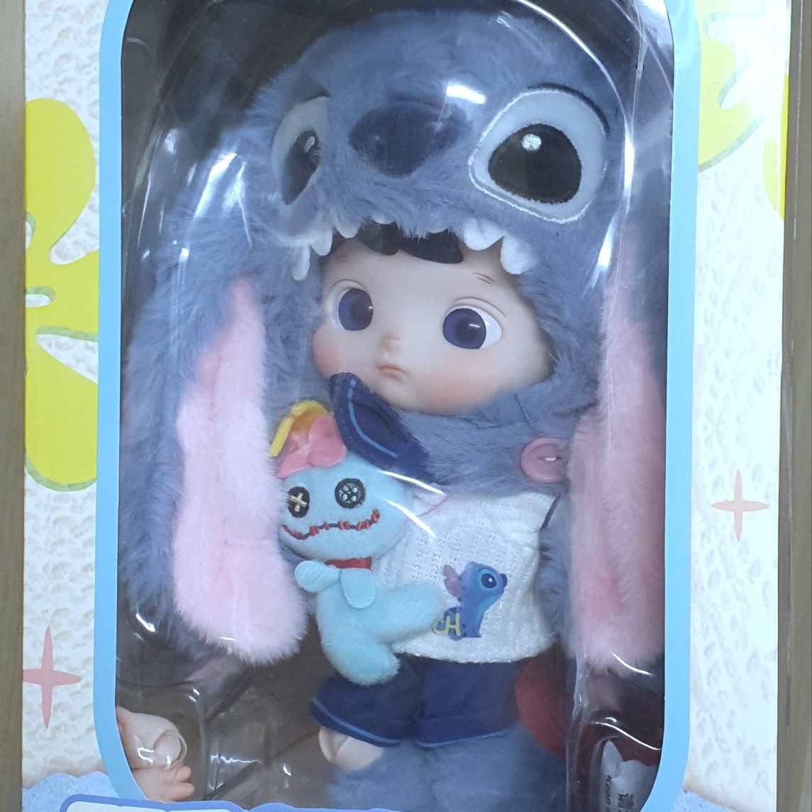 Pop Mart Hacipupu Stitch 1/8 BJD 착용 스타일