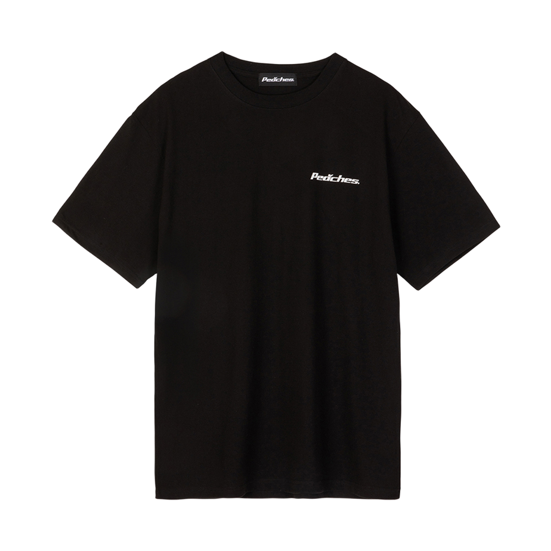 PCS25GXSS002 Peaches. Sprayed Logo S/S Tee Black - #2