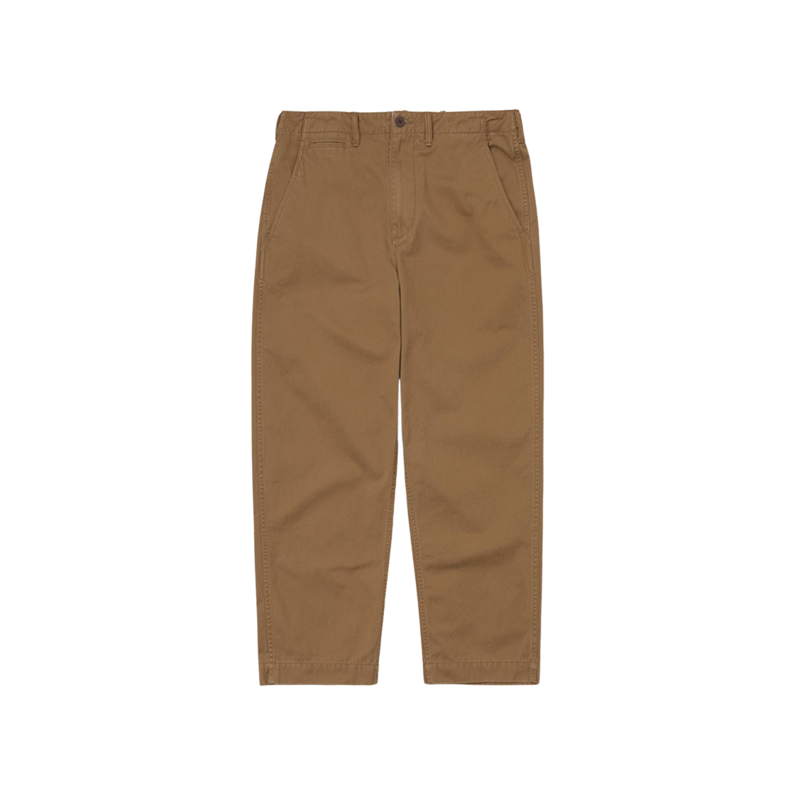 - Khakis Washed Chino Pants Brown