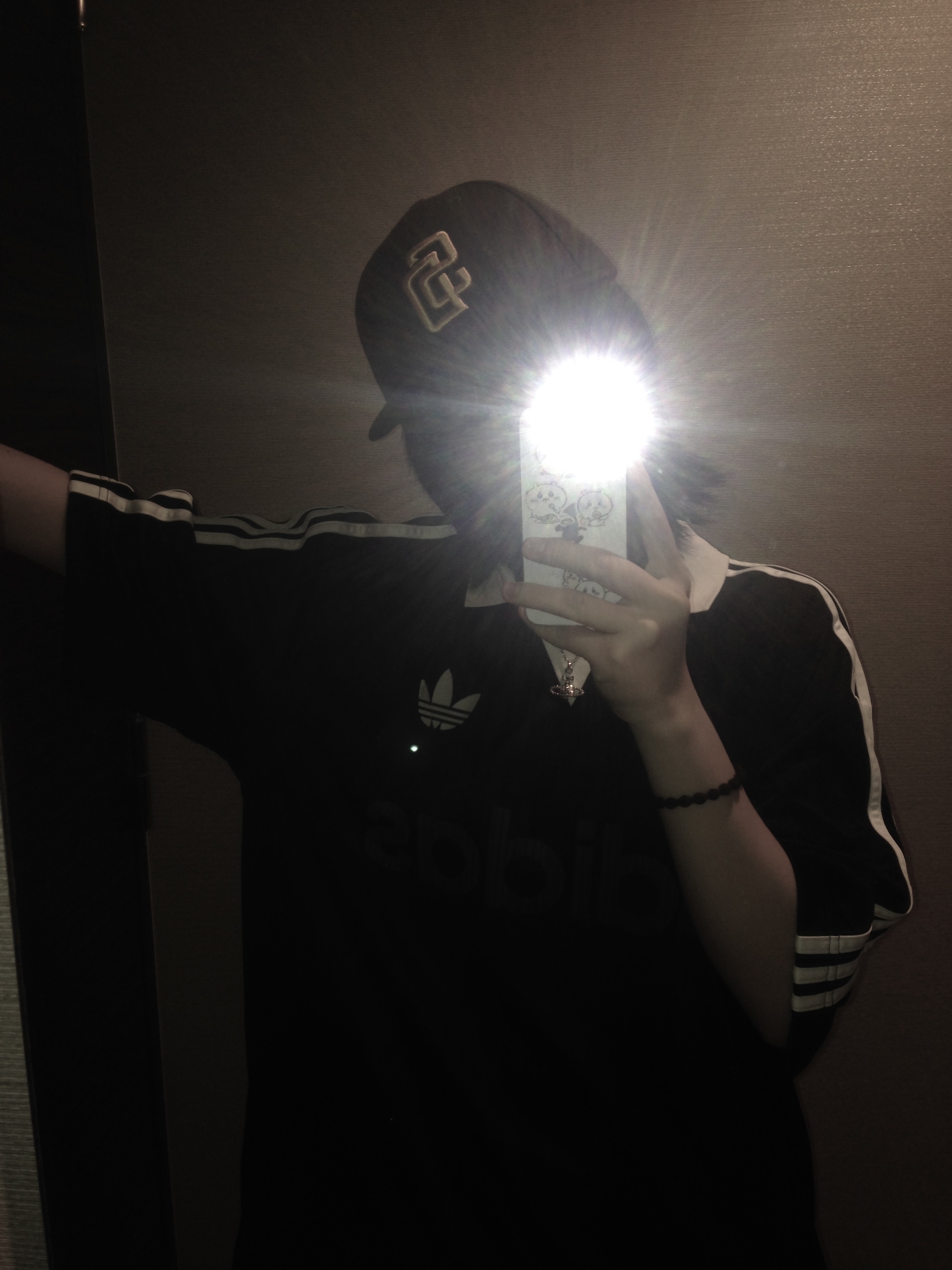 New Era MLB Authentic San Diego Padres Game Brown, Adidas Originals Collared Goalie Top Black - KR Sizing 착용 스타일 - 3