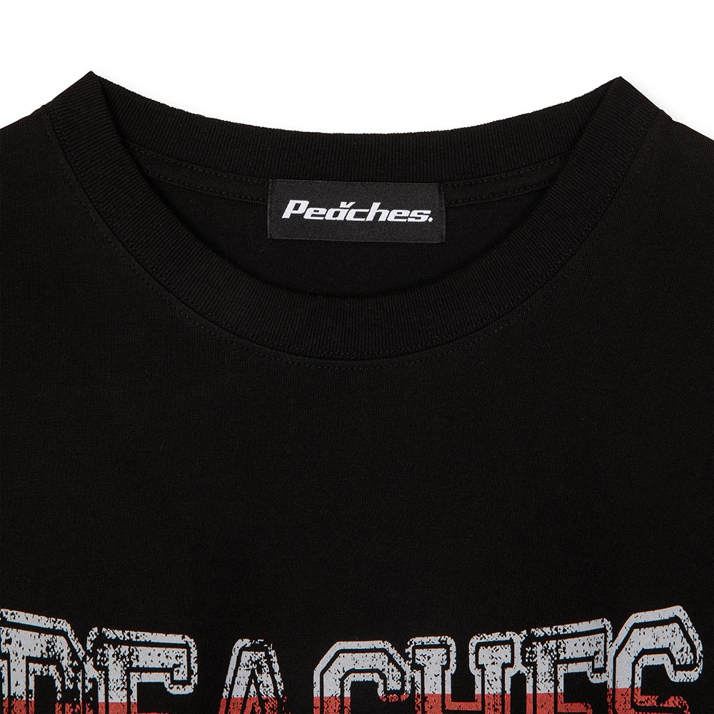 PCS25GXSS007 Peaches. Peaches Boxing Logo S/S Tee White - #3