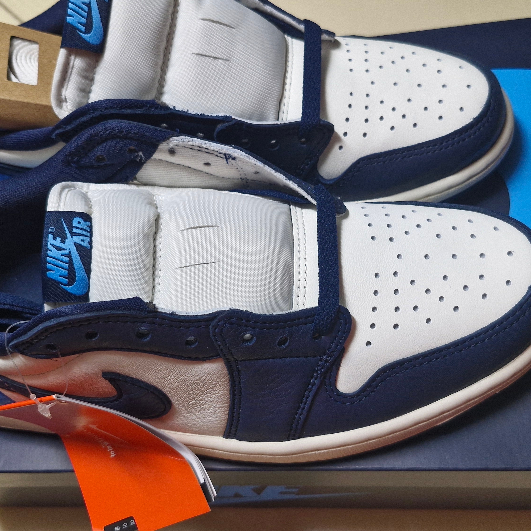 Jordan 1 Low Obsidian 착용 스타일 - 5