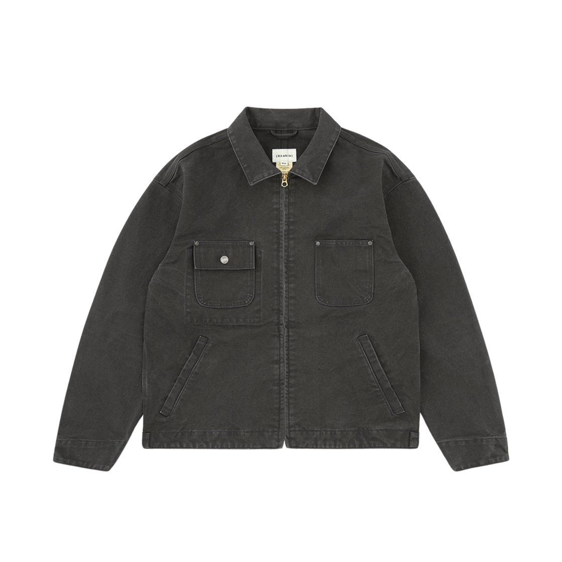 카키스 O.D 덕 자켓 콜(Khakis O.D Duck Jacket Coal)
