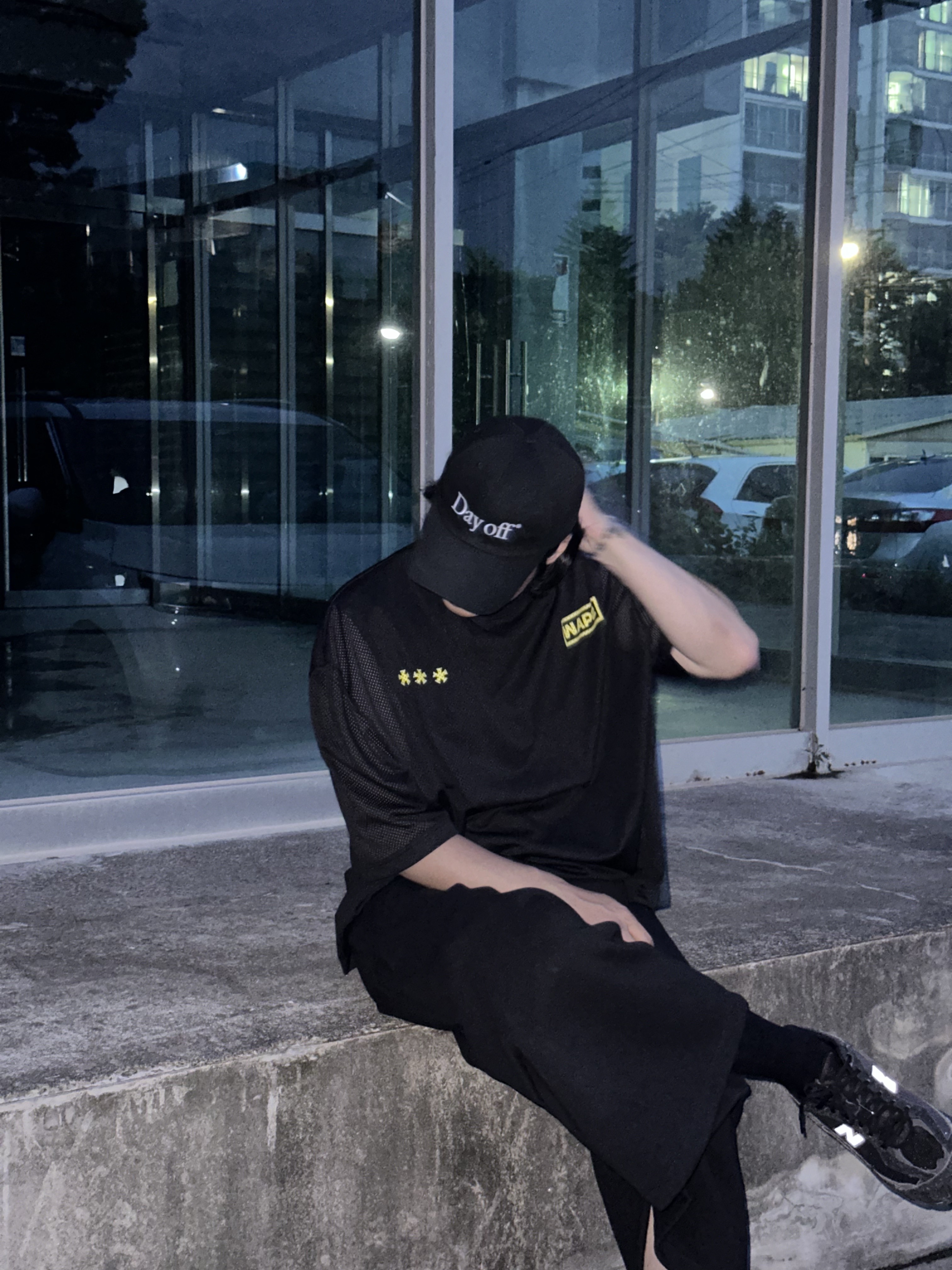 Nonnod Scuba Shorts Black, New Balance 509 Black Castle Grey 착용 스타일 - 2
