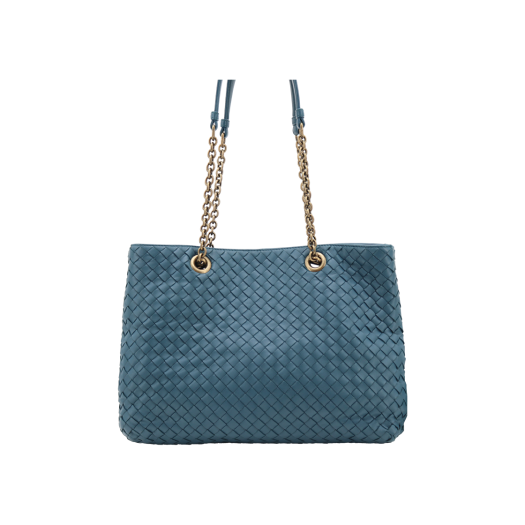 ITF8TKIQPDKT Bottega Veneta Intrecciato Chain Shoulder Bag 428052
