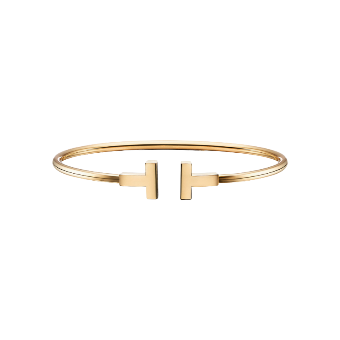 티파니앤코 T 와이어 브레이슬릿 옐로우골드(Tiffany & Co. T Wire Bracelet Yellow Gold)