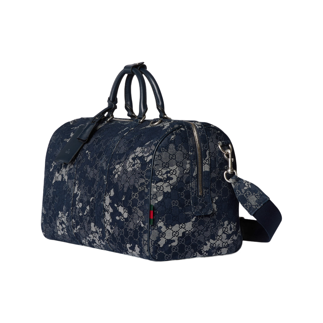 구찌 GG 데님 더플백 다크 블루 GG 데님(Gucci GG Denim Duffle Bag Dark Blue GG Denim) - 2