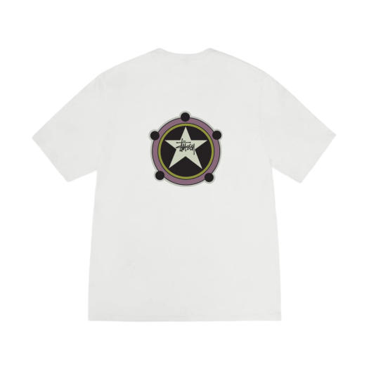 스투시 웨이브 오발 다이드 티셔츠 내츄럴 | Stussy | KREAM