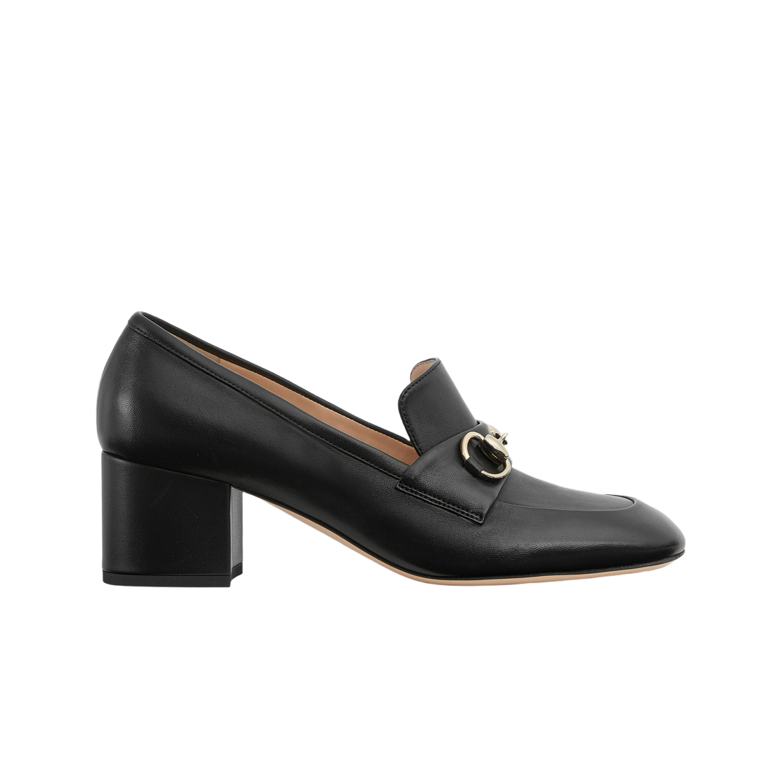 (W) 구찌 홀스빗 로퍼 펌프스 블랙((W) Gucci Horsebit Loafer Pumps Black)