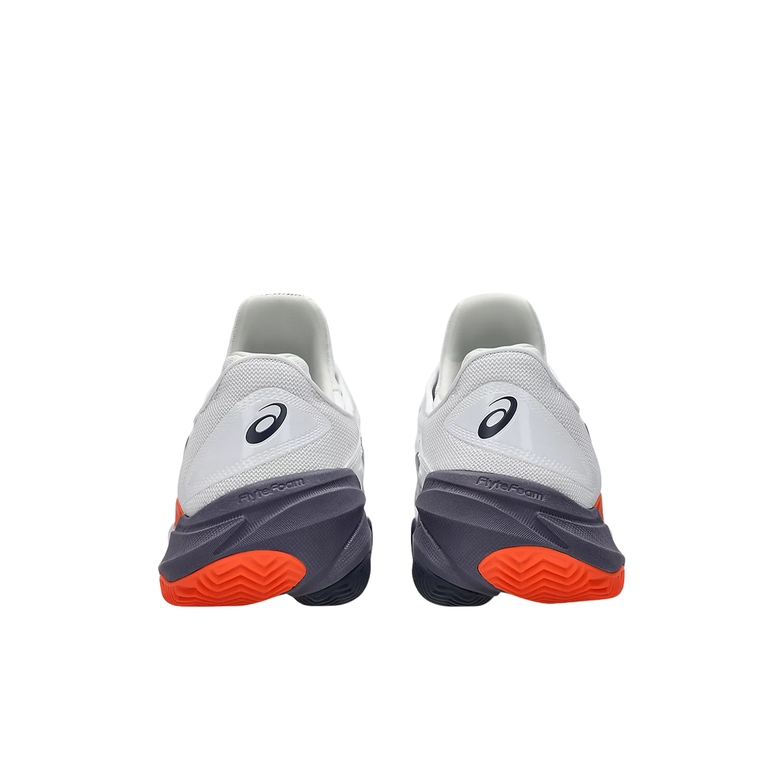 아식스 코트 FF 3 클레이 화이트 그레이시 퍼플 - D 스탠다드(Asics Court FF 3 Clay White Greyish Purple - D Standard) - 3