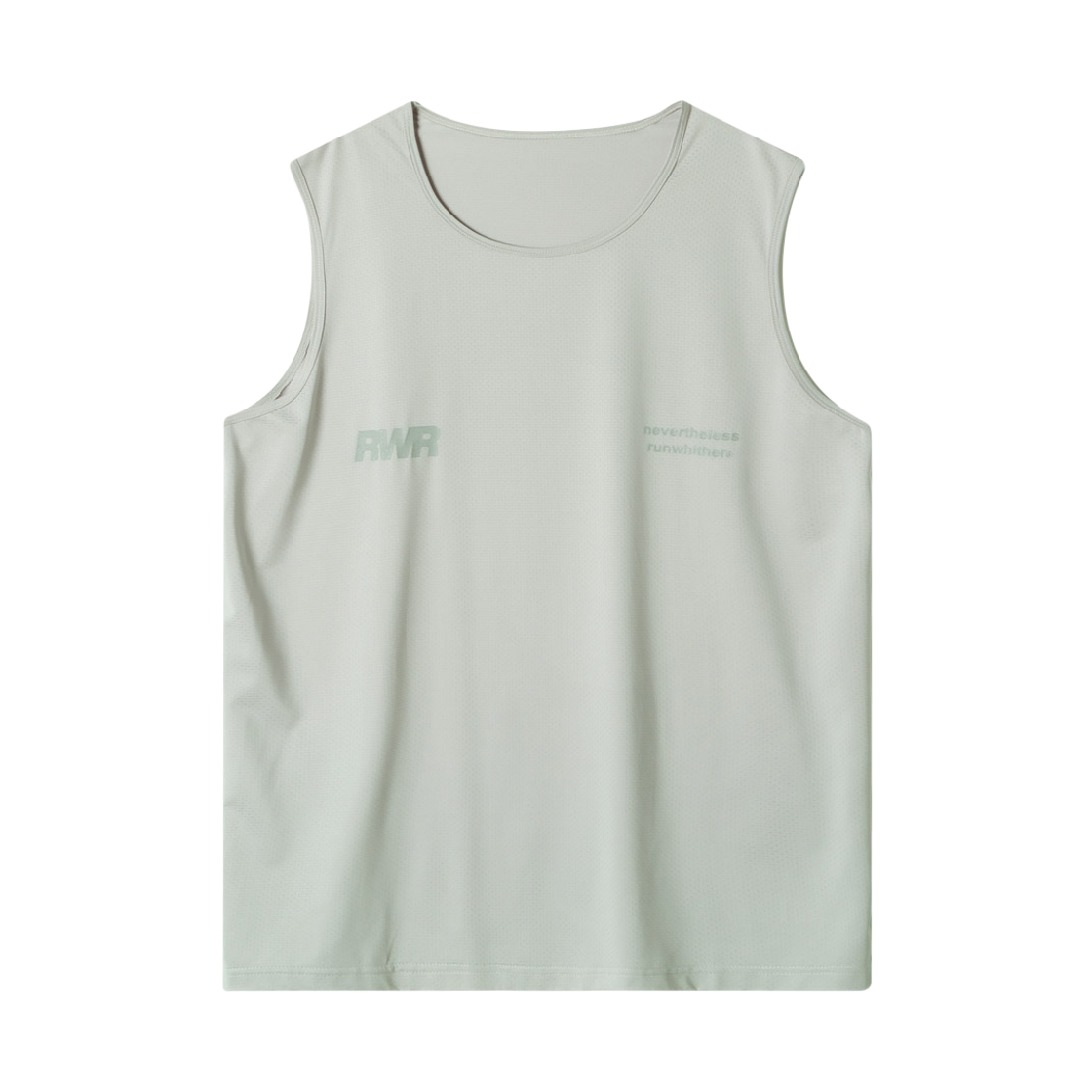 [KREAM 단독] 런위더 트레이닝 싱글렛 그레이([KREAM 단독] runwhither Training Singlet Gray)