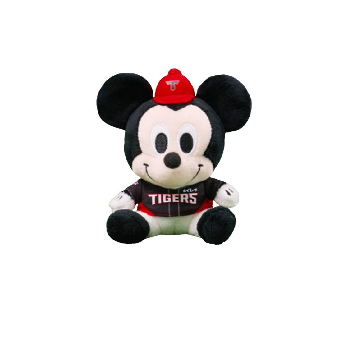 KBO x 디즈니 미키 플러시 키링 기아 타이거즈(KBO x Disney Mickey Plush Keyring Kia Tigers)