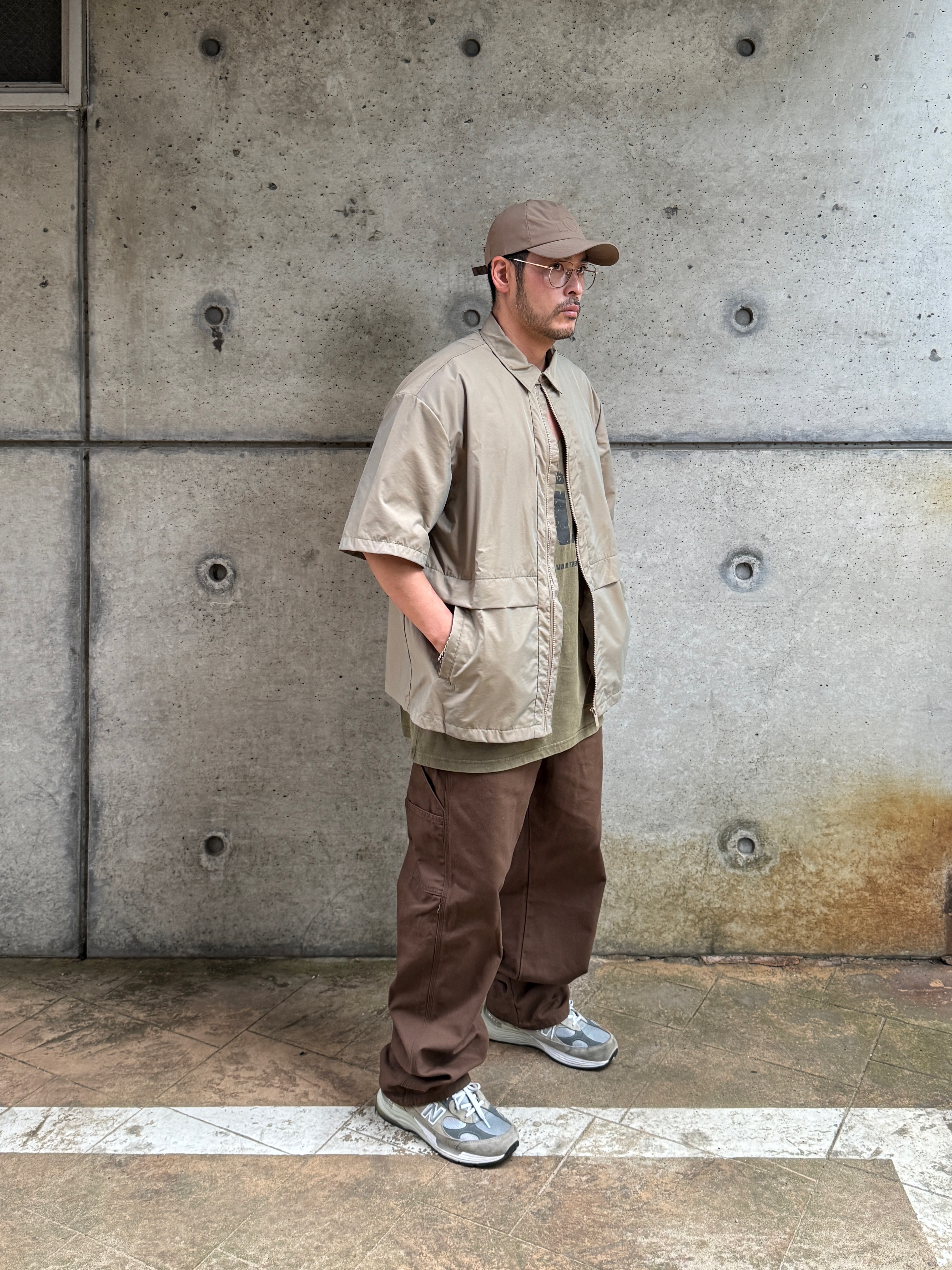 New Balance 992 Made in USA Grey - D Standard 착용 스타일 - 2