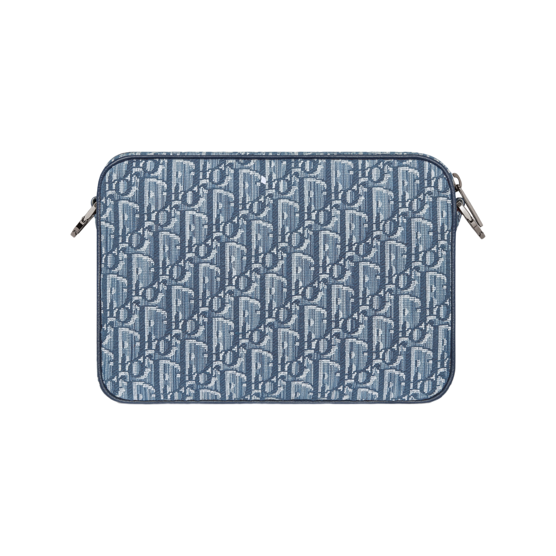 디올 새들 트리플 파우치 오블리크 자카드 블루(Dior Saddle Triple Pouch Oblique Jacquard Blue) - 3
