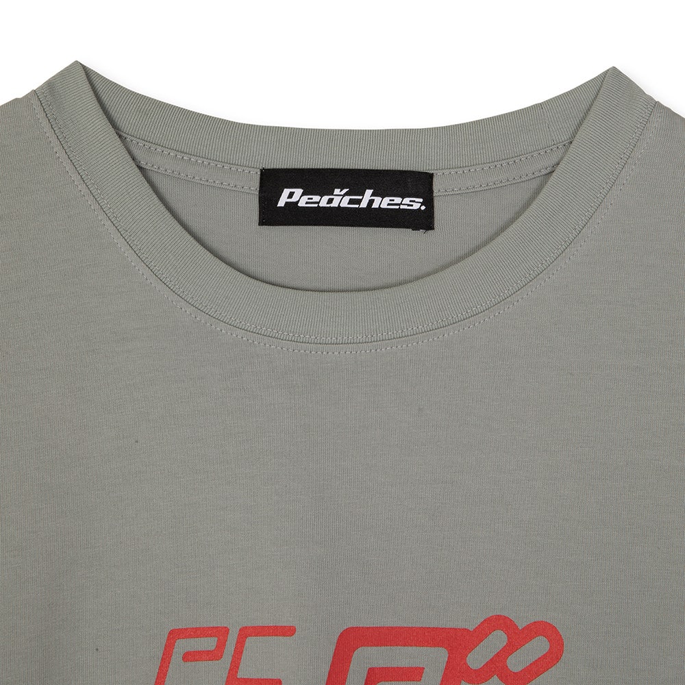 PCS25GXSS008 Peaches. Flame Logo S/S Tee Light Khaki - #3