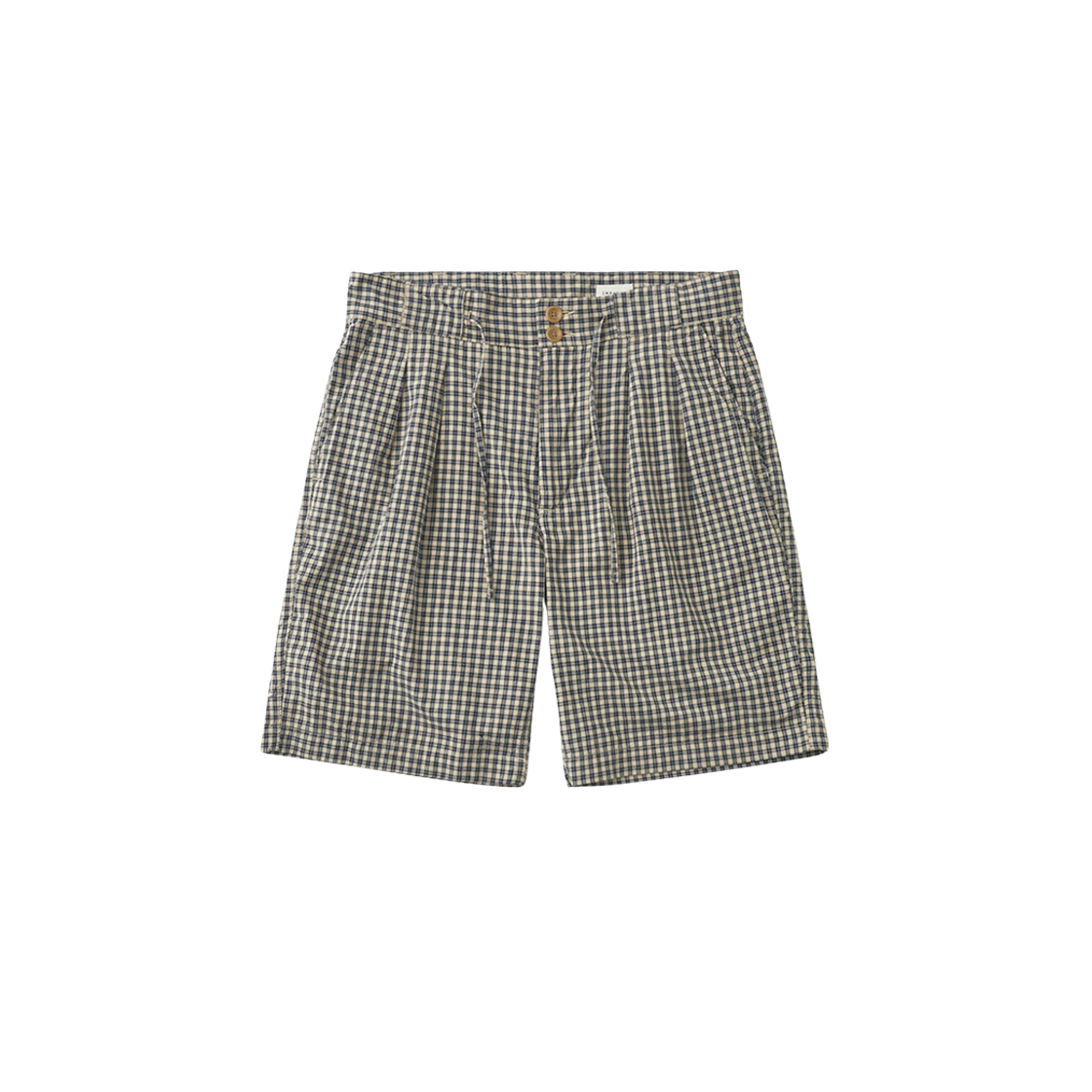 카키스 체크 타일러 쇼츠 네이비(Khakis Check Tyler Shorts Navy)