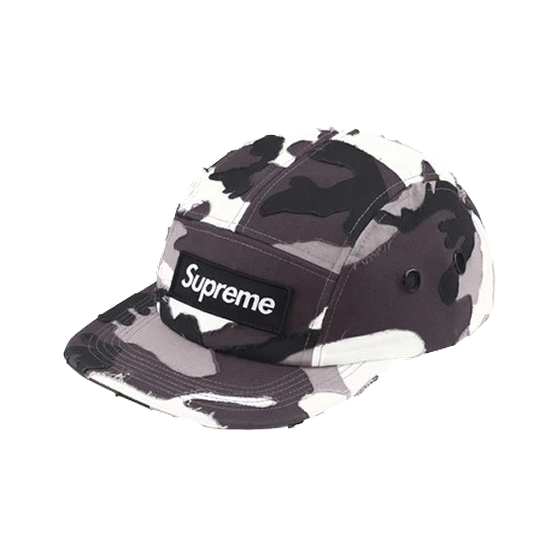슈프림 레이어드 카모 캠프캡 스노우 카모 – 25SS(Supreme Layered Camo Camp Cap Snow Camo - 25SS)