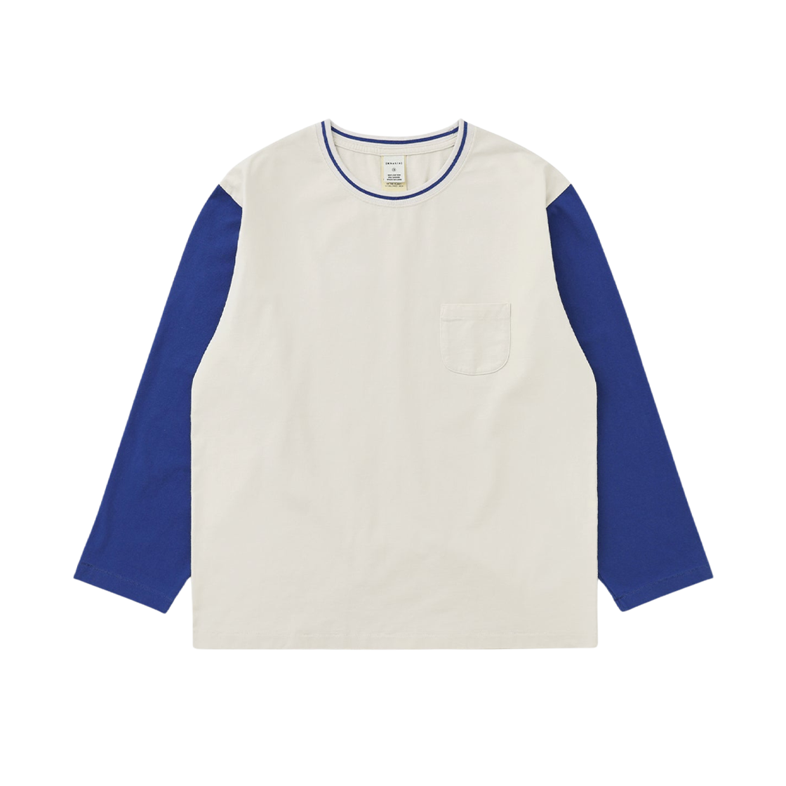카키스 페이디드 클럽 티셔츠 에크루(Khakis Faded Club T-Shirt Ecru)