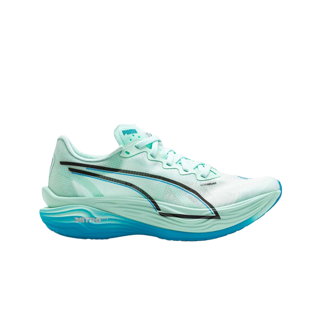 푸마 디비에이트 나이트로 엘리트 3 민트 멜트 스피드 블루(Puma Deviate Nitro Elite 3 Mint Melt Speed Blue)